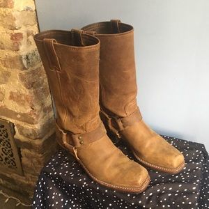 Frye Motorcycle Boots.